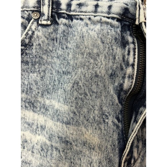 Born Fly Urban Skate Patriotic Distressed Denim Cuff Shorts Men’s Size 36 - Picture 6 of 8